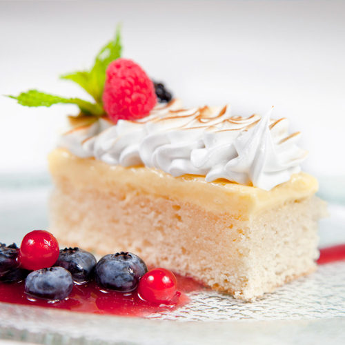 Receta: Tarta limón y merengue