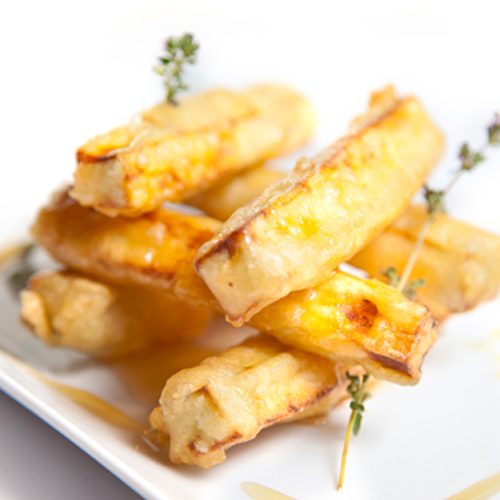 Receta: Berenjenas en tempura