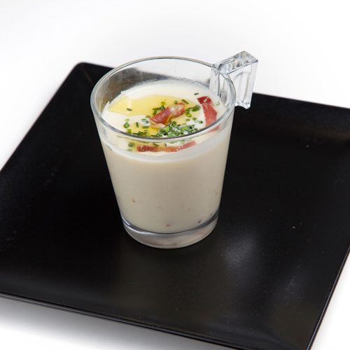 Receta: crema de puerros