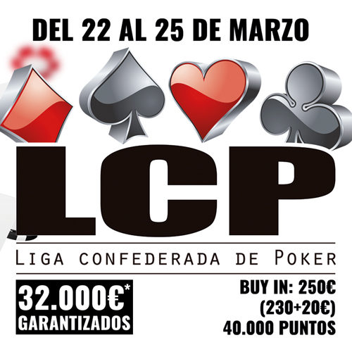 La Liga Confederada de Poker llega con 32.000€ bajo el brazo