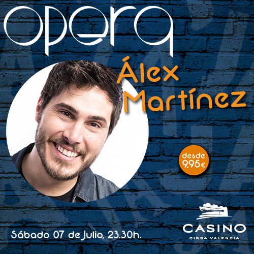 Álex Martínez en Ópera Valencia