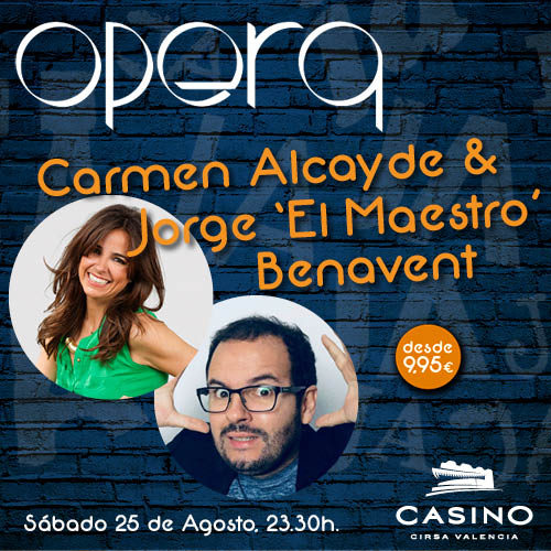 Carmen Alcayde se estrenó junto a Jorge «El Maestro» Benavent