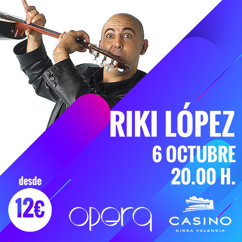 Riki López triunfó en Ópera Valencia