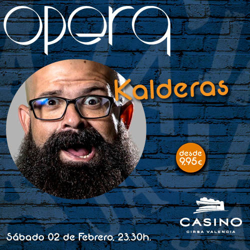 Kalderas estuvo en Ópera Valencia
