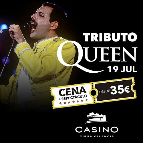 La reina vuelve al casino, ¡tributo a QUEEN!