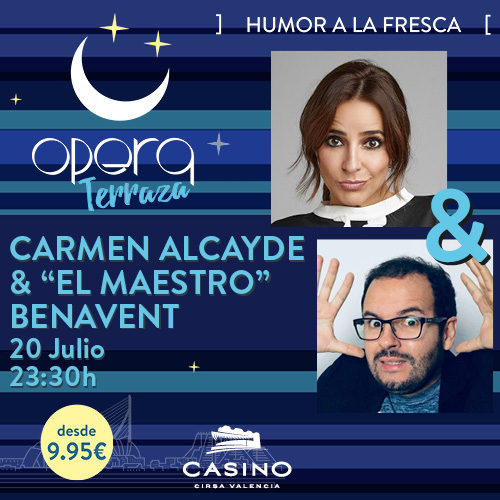 Carmen Alcayde y Jorge Benavent en Ópera TERRAZA