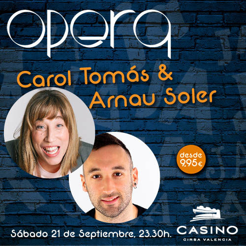 Arnau Soler y Carol Tomás en Ópera Valencia