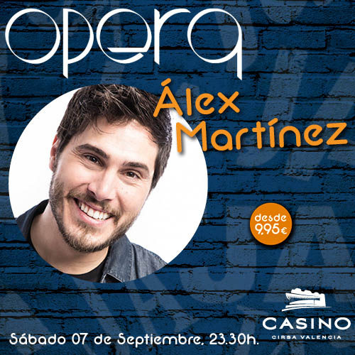 Álex Martínez en Ópera Valencia