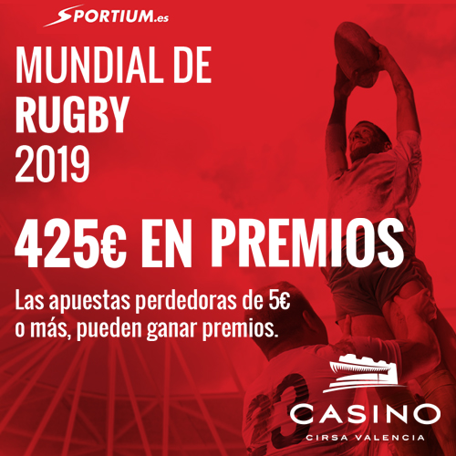 Mundial de Rugby en casino cirsa