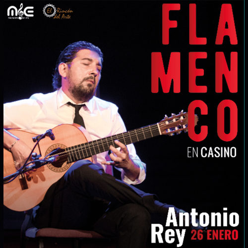 Antonio Rey, guitarra flamenca, en Casino CIRSA