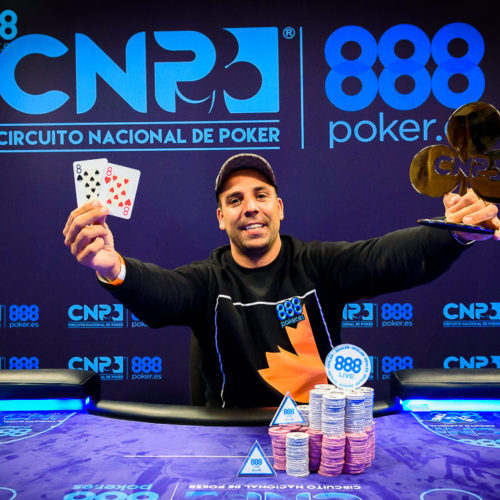 Nacho Martín conquista la primera etapa del CNP888 en Casino Cirsa Valencia