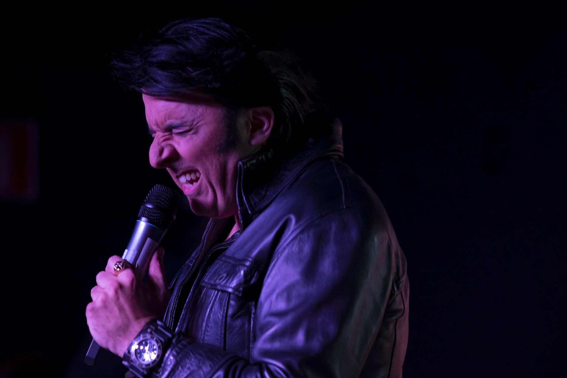 Tributo a Elvis en San Valentín.