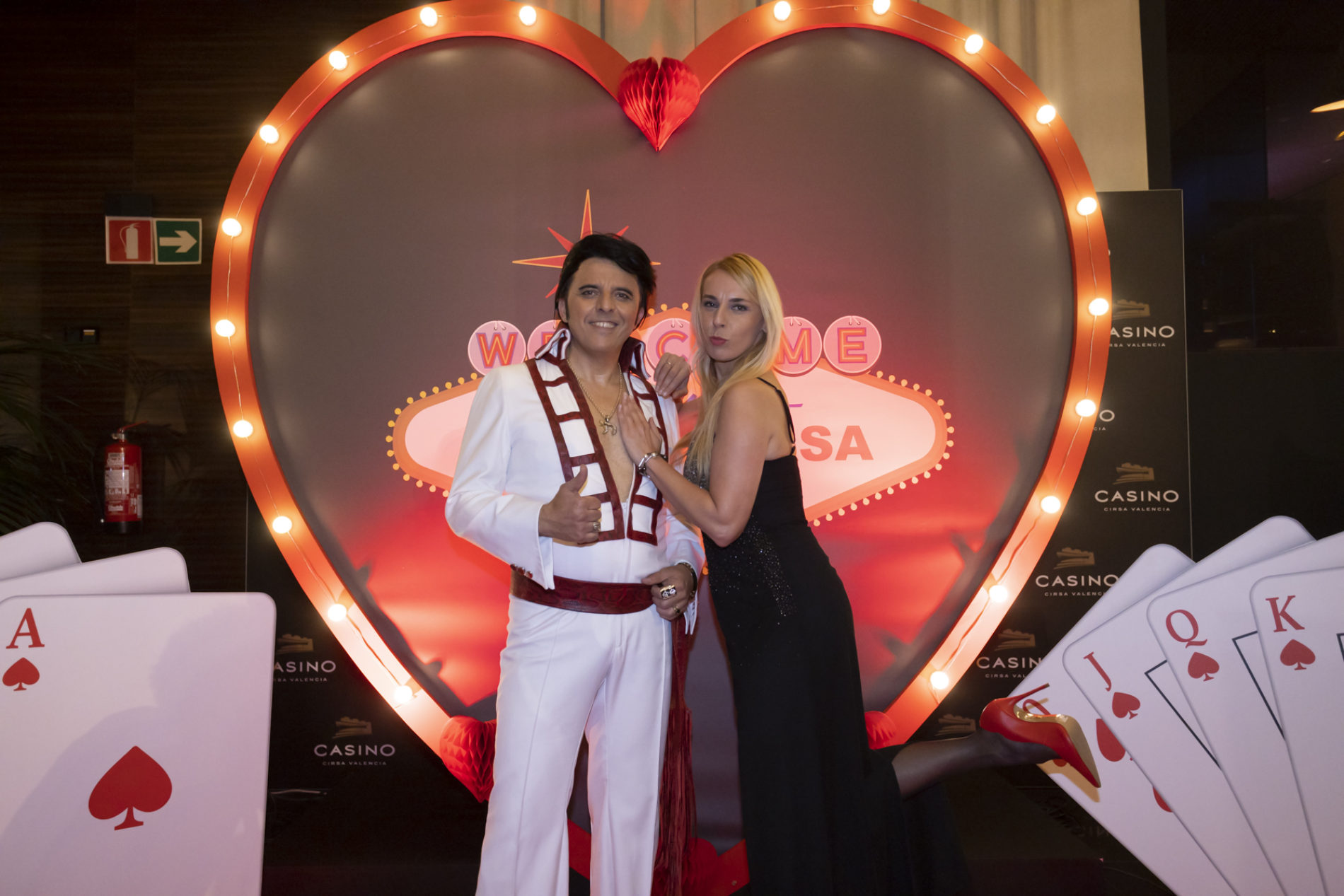 Tributo a Elvis en San Valentín.