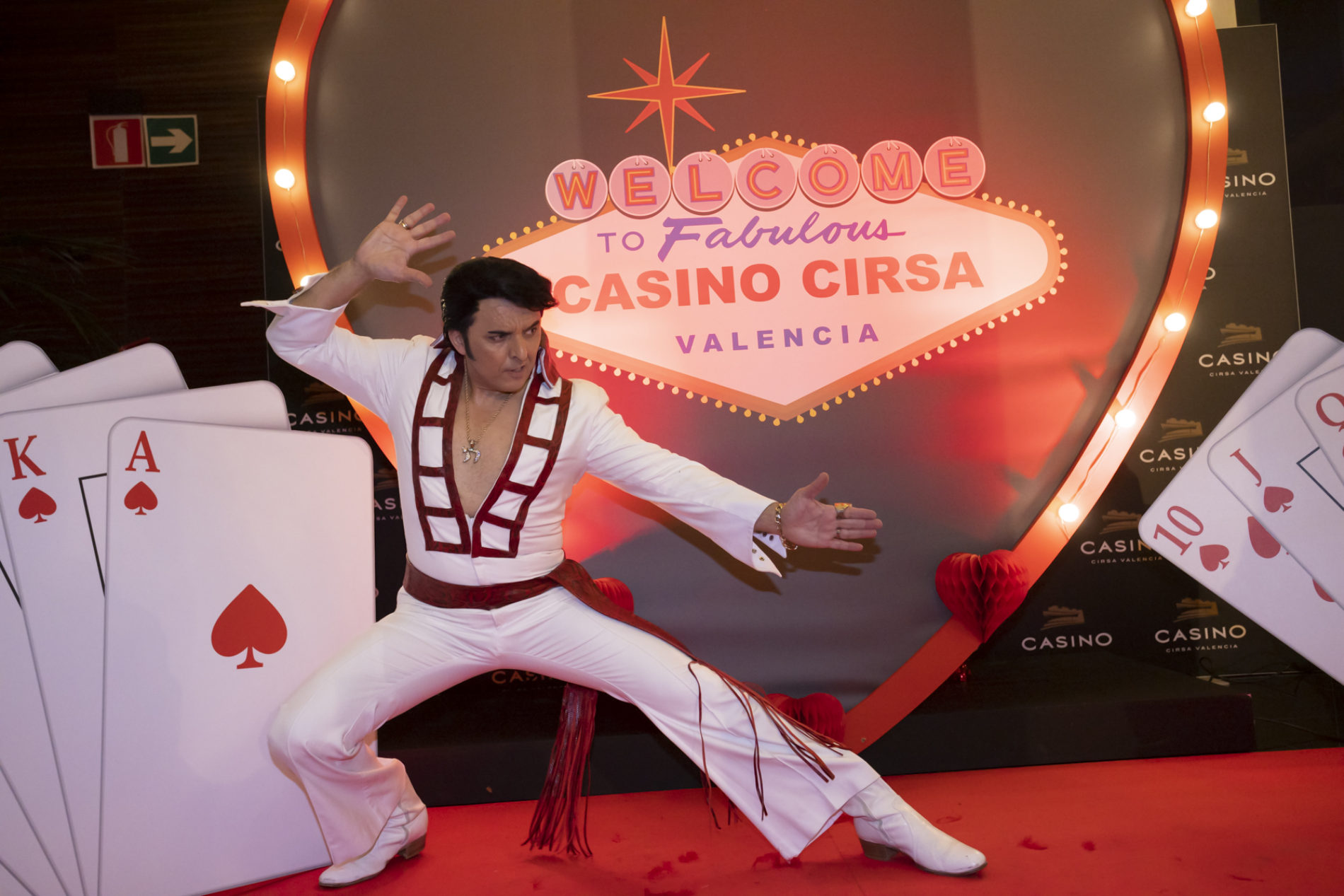 Tributo a Elvis en San Valentín.