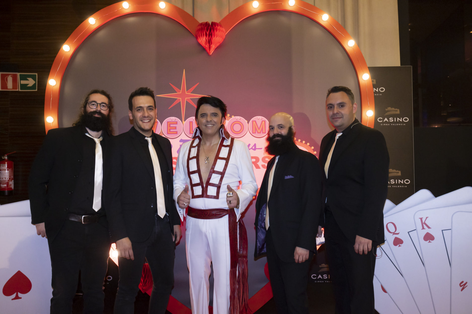 Tributo a Elvis en San Valentín.