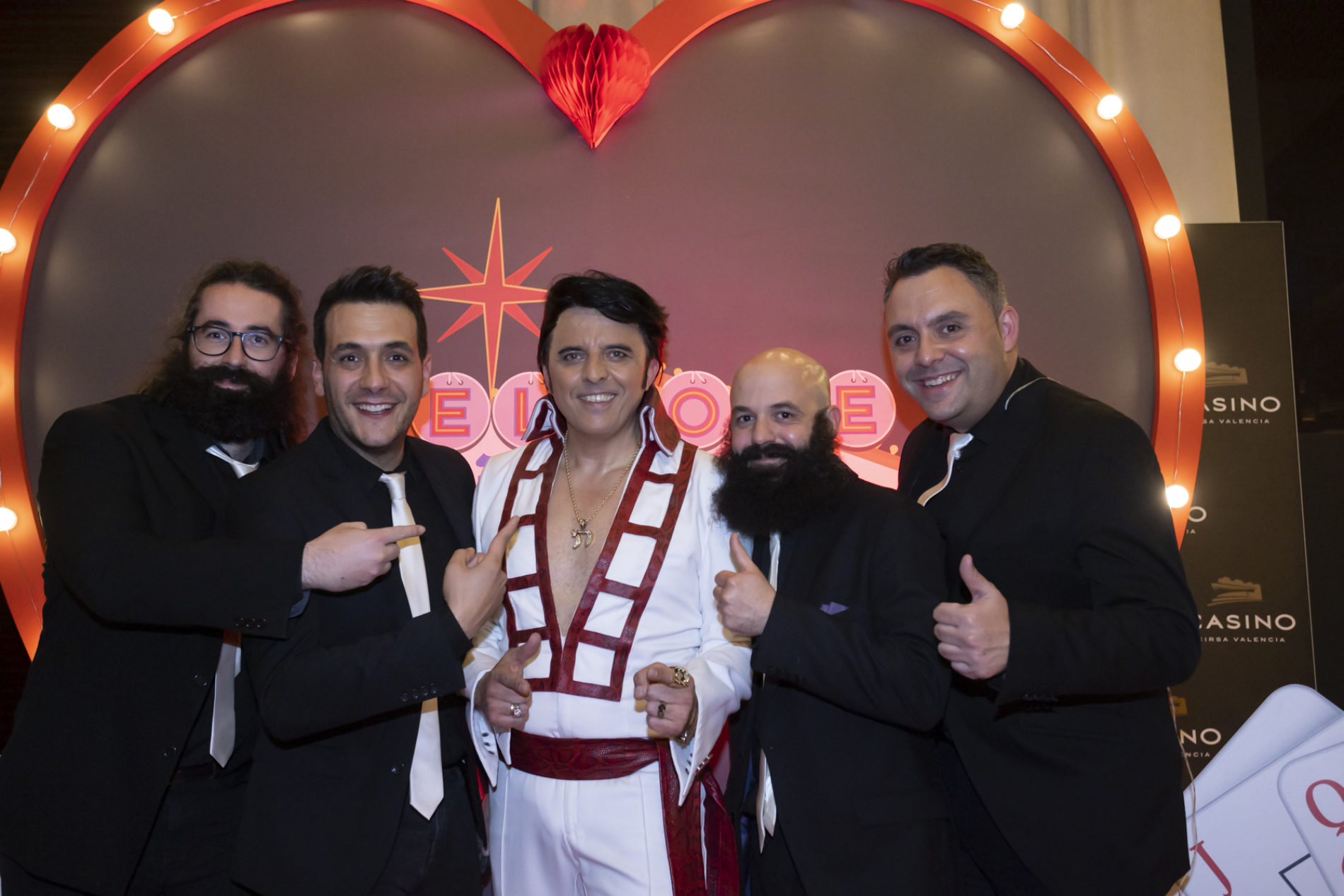 Tributo a Elvis en San Valentín.