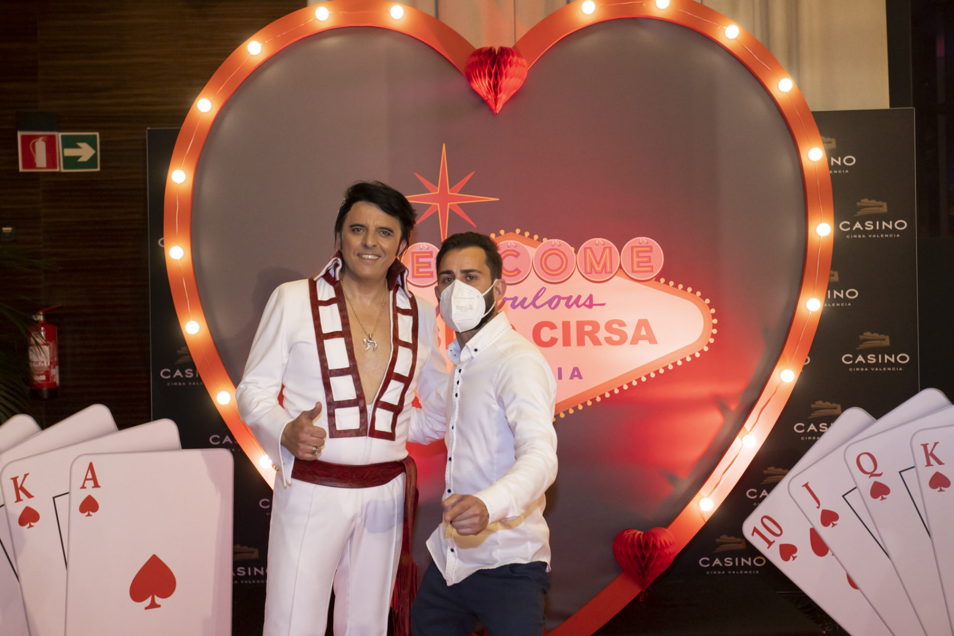Tributo a Elvis en San Valentín.