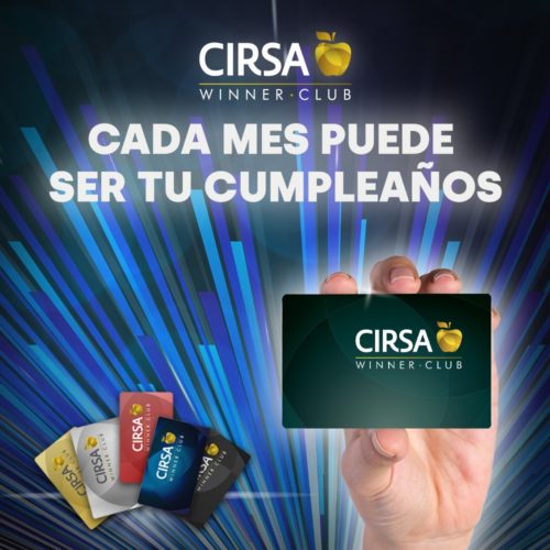 Feliz Cumpleaños, cada mes con Cirsa Winner Club