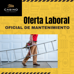 Oferta Laboral | Oficial de Mantenimiento
