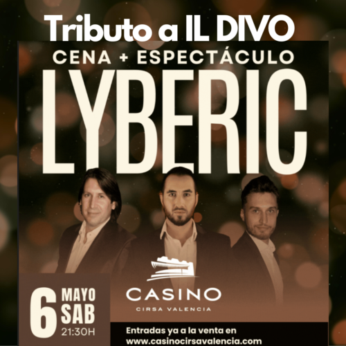 Lyberic Dinner Show Tributo a IL DIVO