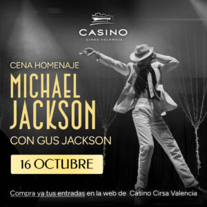 Homenaje a Michael Jackson - 16 octubre con Gus Jackson