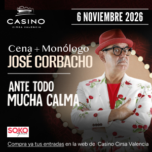 Cena + Monólogo - José Corbacho - 6 de noviembre