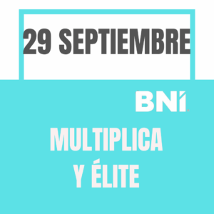 29 SEPTIEMBRE: MULTIPLICA Y ÉLITE