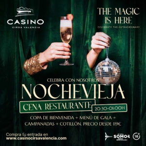 Cena Nochevieja Restaurante One Valencia
